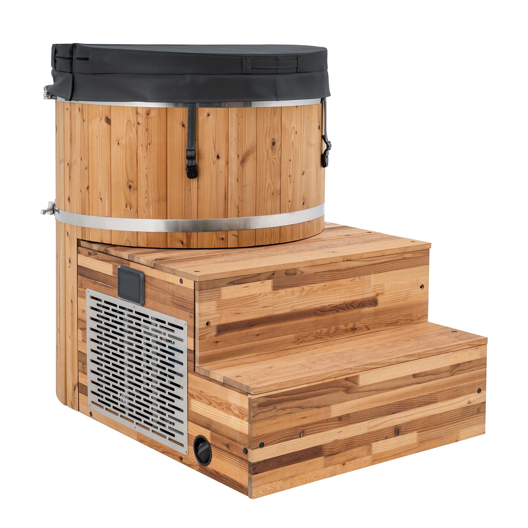 Bain froid tout-en-un Redwood Outdoors Alaskan avec groupe froid intégré